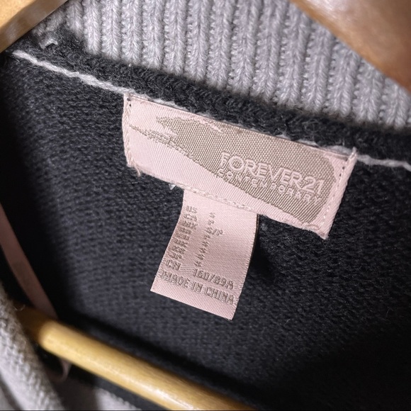 Forever 21 Southwestern Print Open Front Cardigan Sweater Size s - Picture 3 of 4